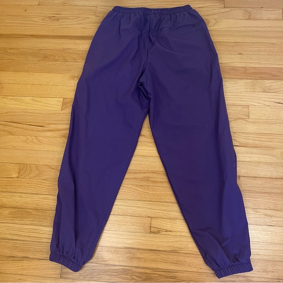 Vintage Nike Track Pants Joggers 90’s Purple Sweatpants With Drawstring - Picture 6 of 10